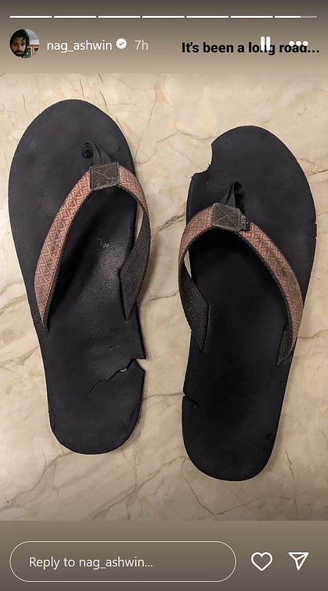 Nag Ashwin on his Instagram Stories